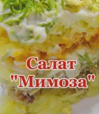 Салат «Мимоза» классический — пошаговый рецепт с рыбными консервами сайрой или горбушей Секреты и тонкости при готовке классической Мимозы