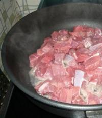Мясная подлива из свинины Подлив мясной с томатной пастой